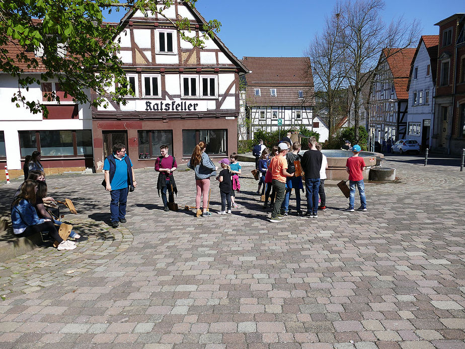 Rasseln in Naumburg - eine alte Ostertradition (Foto: Karl-Franz Thiede)